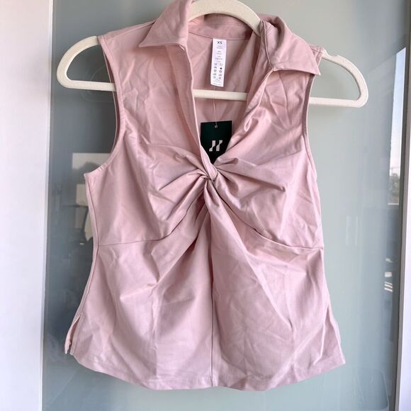 HALARA Collared Twist Golf Tee - Picture 2 of 5